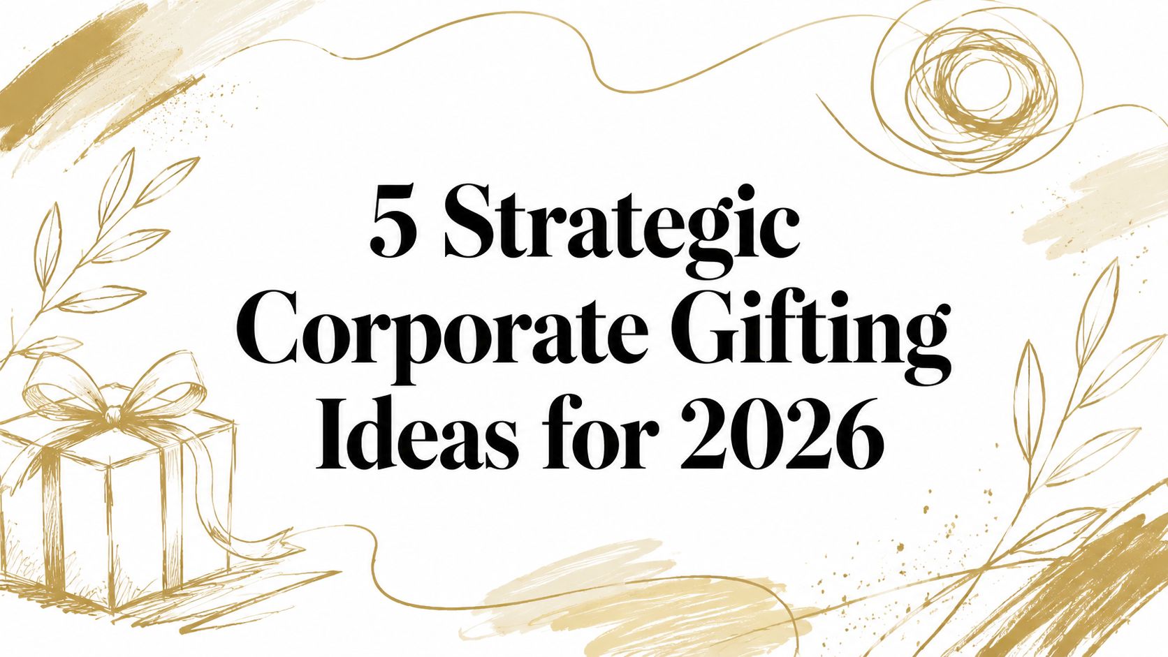 5 Strategic Corporate Gifting Ideas for 2026