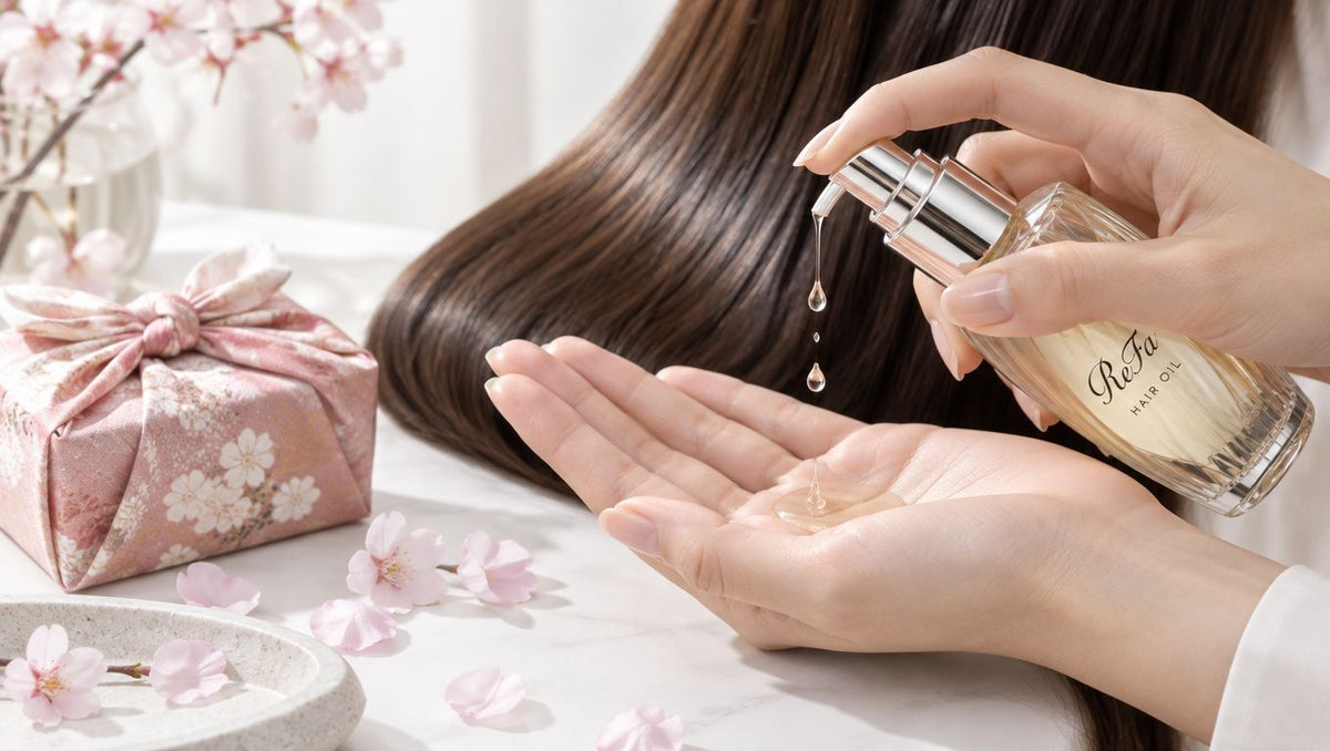 How to Use ReFa Hair Oil for Flawless Japanese Gifting