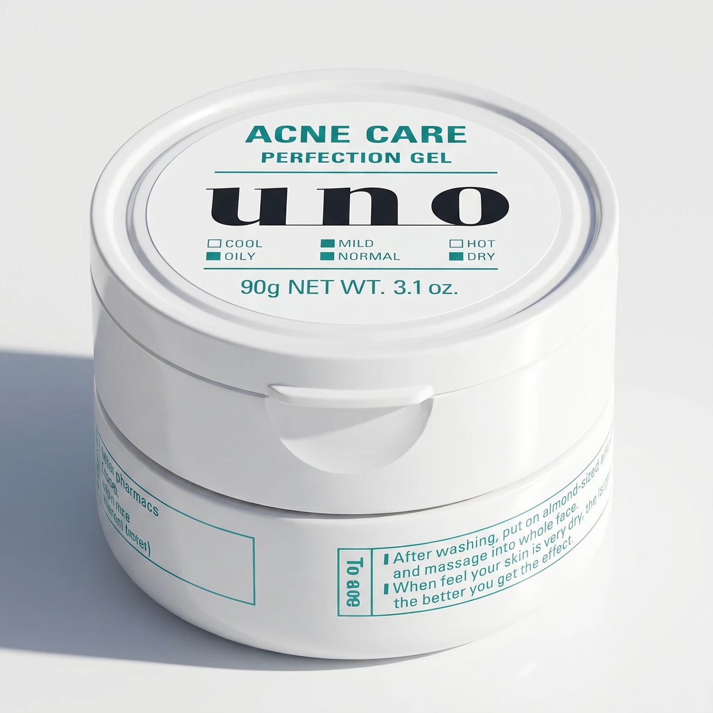 Shiseido Uno for Men Acne Care Perfection Gel 90g