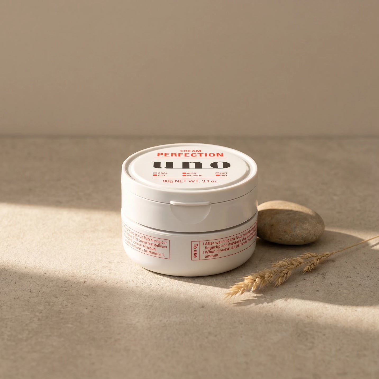 Shiseido Uno for Men Cream Perfection 90g