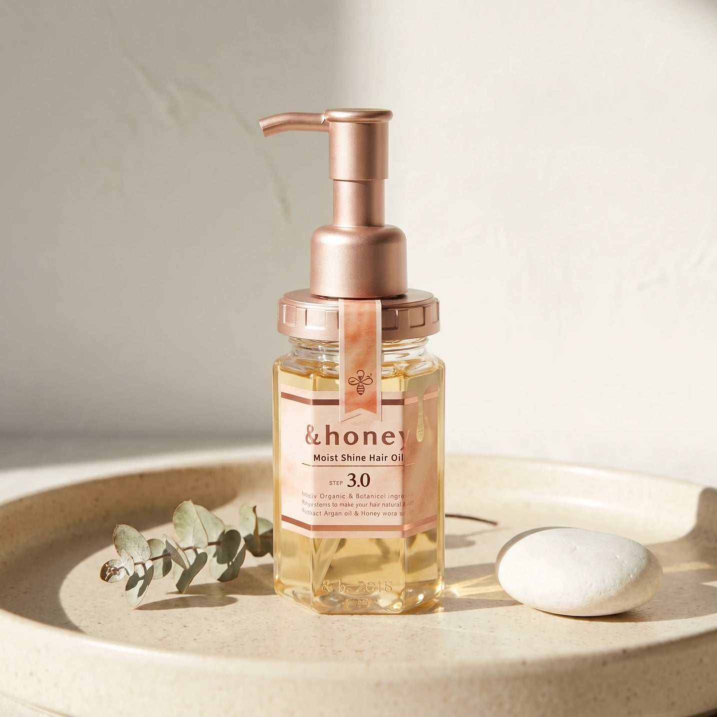 & Honey Moist Shine Hair Oil 100ml