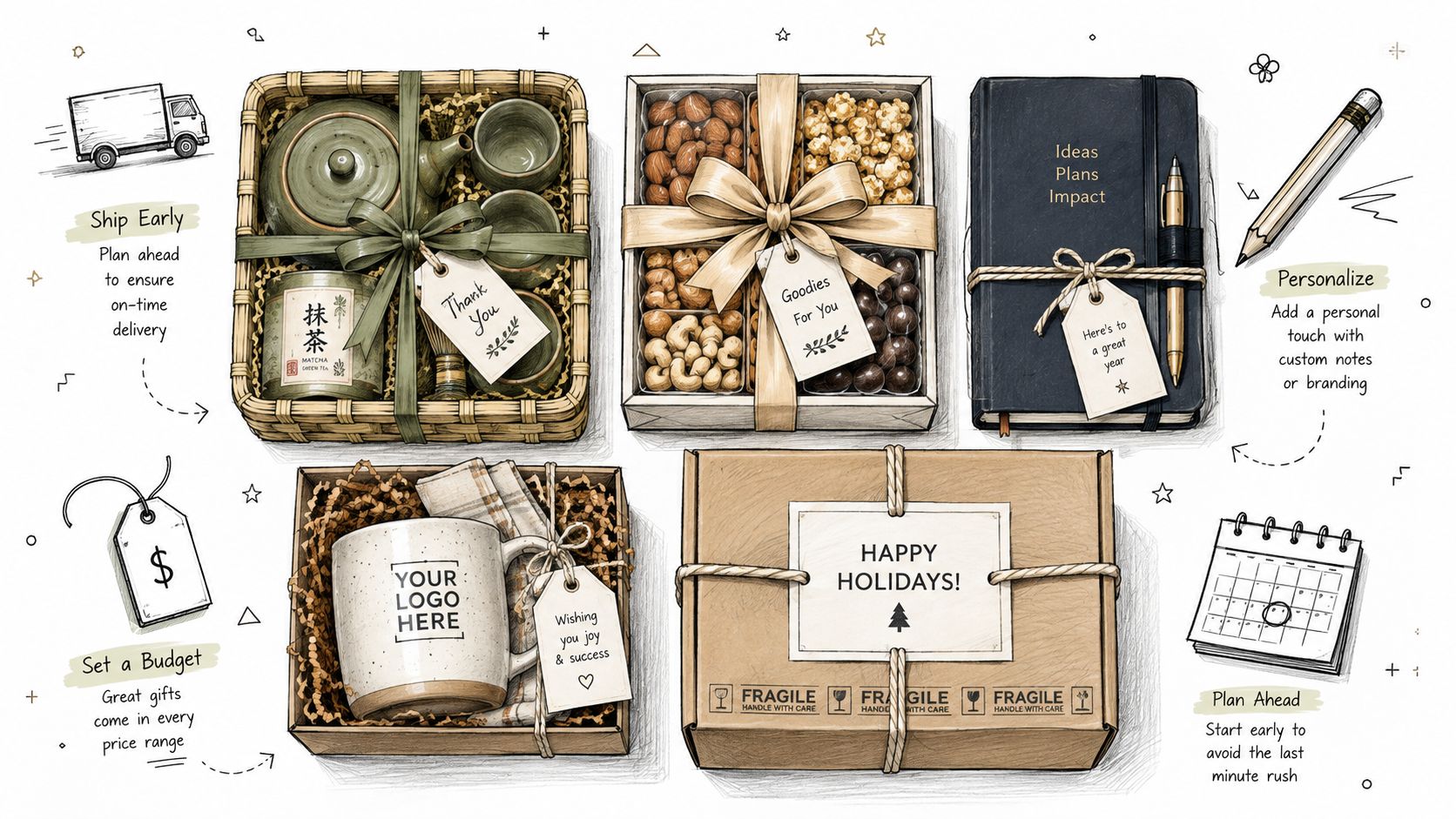 Corporate Gift Ideas Christmas: 5 Standout Picks