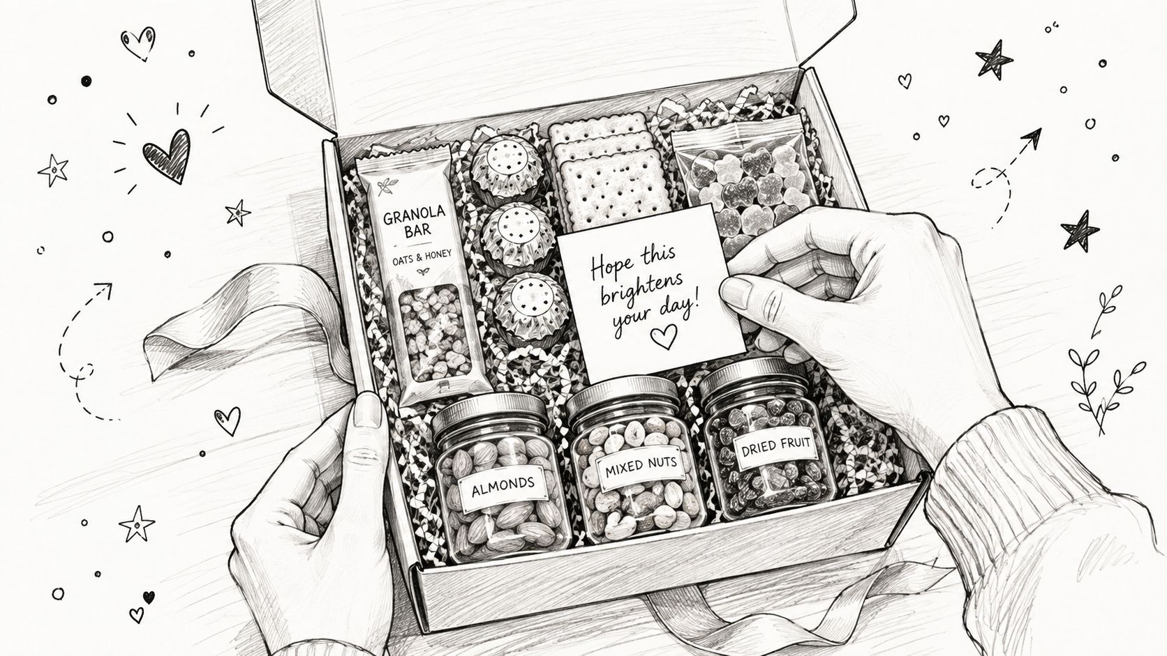 How to Build a Thoughtful Snacks Care Package