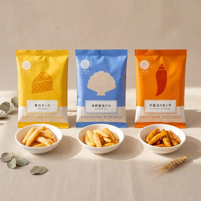 KAKITANE KITCHEN Assorted Japanese Rice Crackers (12 bags)