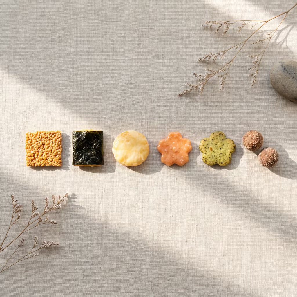 Akasaka Kakiyama Nanako Traditional Japanese Rice Crackers (10 units)
