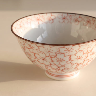 Japanese Sakura Blossom Rice Bowl Gift Set (Set of 2)