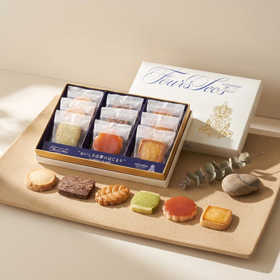 Colombin Four Secs Assorted Baked Cookies & Biscuits Gift Set (9 units)