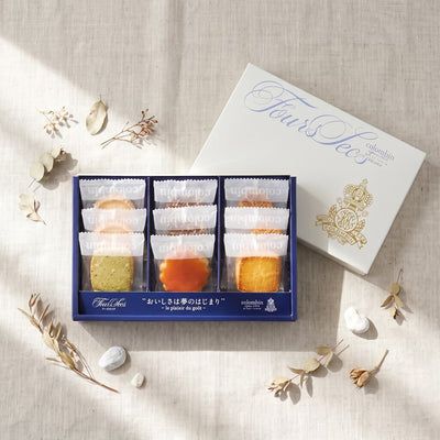 Colombin Four Secs Assorted Baked Cookies & Biscuits Gift Set (9 units)
