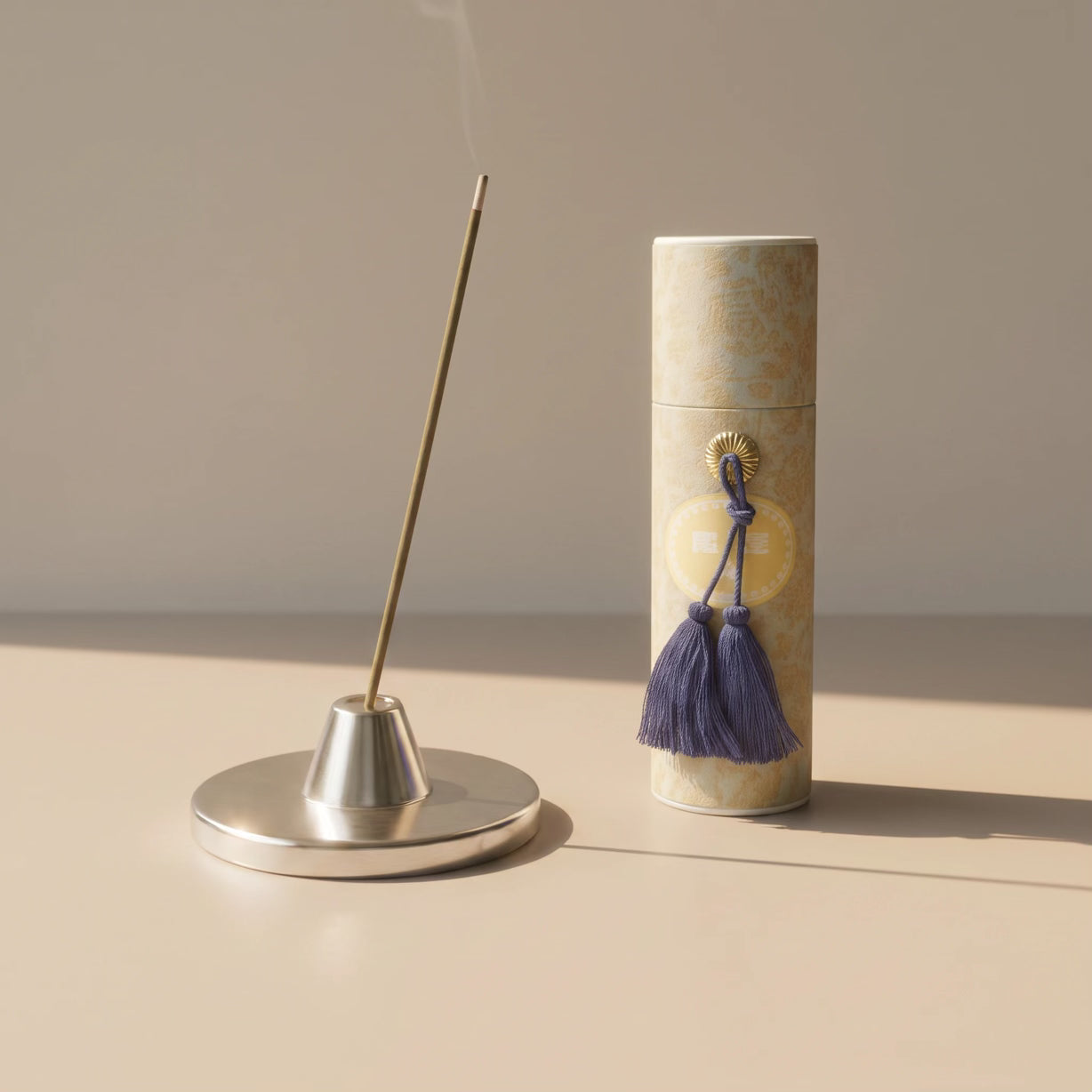 Eirakuya Organic Japanese Incense Gift Set (Sandalwood & Original Perfume)