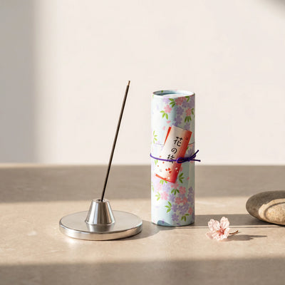 Eirakuya Organic Japanese Incense With Paulownia Gift Box (Cherry Blossom & Red Plum)