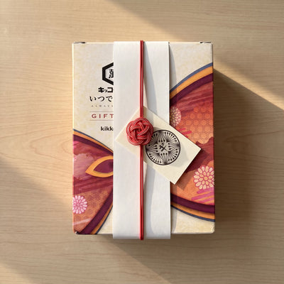 Kikkoman Always Fresh Soy Sauce Gift Set (Fresh Soy Sauce & Kombu Soy Sauce) 200ml ×2