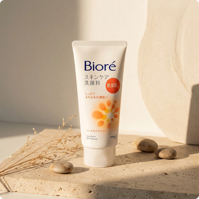 Biore Skincare Rich Moisture Facial Cleanser 130g