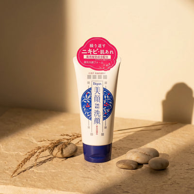 Meishoku Bigansui Acne Care Facial Cleanser 120g