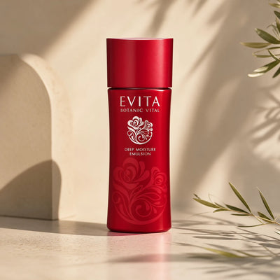 Kanebo Evita Botanic Vital Emulsion (Rose Fragrance) 130ml (Rich Moist Type)