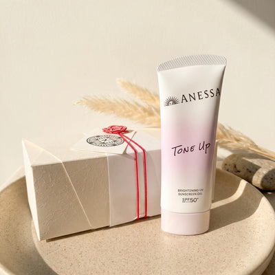 Shiseido Anessa Tone Up Brightening UV Sunscreen Gel SPF50+/PA++++ 90g