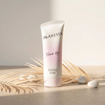 Shiseido Anessa Tone Up Brightening UV Sunscreen Gel SPF50+/PA++++ 90g