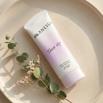 Shiseido Anessa Tone Up Brightening UV Sunscreen Gel SPF50+/PA++++ 90g